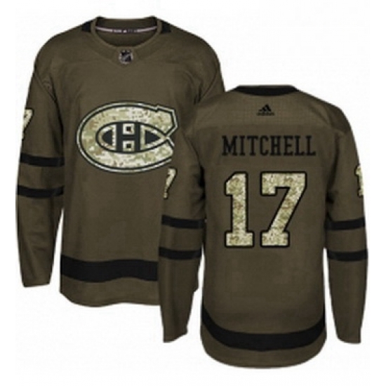 Mens Adidas Montreal Canadiens 17 Torrey Mitchell Premier Green Salute to Service NHL Jersey Mens Adidas Montreal Canadiens 17 Torrey Mitchell Premier Green Salute to Service NHL Jersey