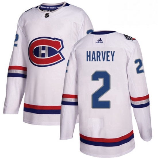Mens Adidas Montreal Canadiens 2 Doug Harvey Authentic White 2017 100 Classic NHL Jersey Mens Adidas Montreal Canadiens 2 Doug Harvey Authentic White 2017 100 Classic NHL Jersey