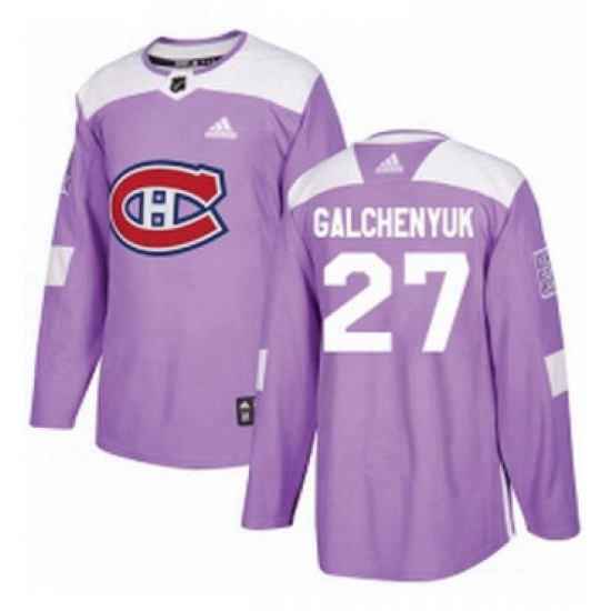 Mens Adidas Montreal Canadiens 27 Alex Galchenyuk Authentic Purple Fights Cancer Practice NHL Jersey Mens Adidas Montreal Canadiens 27 Alex Galchenyuk Authentic Purple Fights Cancer Practice NHL Jersey