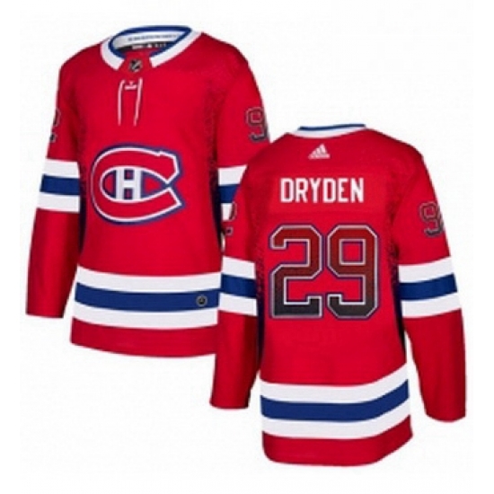 Mens Adidas Montreal Canadiens 29 Ken Dryden Authentic Red Drift Fashion NHL Jersey Mens Adidas Montreal Canadiens 29 Ken Dryden Authentic Red Drift Fashion NHL Jersey
