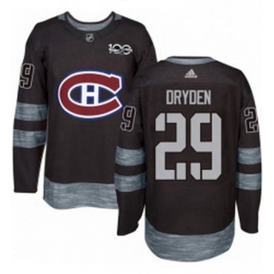 Mens Adidas Montreal Canadiens 29 Ken Dryden Premier Black 1917 2017 100th Anniversary NHL Jersey Mens Adidas Montreal Canadiens 29 Ken Dryden Premier Black 1917 2017 100th Anniversary NHL Jersey