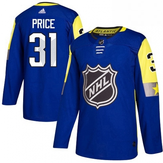 Mens Adidas Montreal Canadiens 31 Carey Price Authentic Royal Blue 2018 All Star Atlantic Division NHL Jersey Mens Adidas Montreal Canadiens 31 Carey Price Authentic Royal Blue 2018 All Star Atlantic Division NHL Jersey