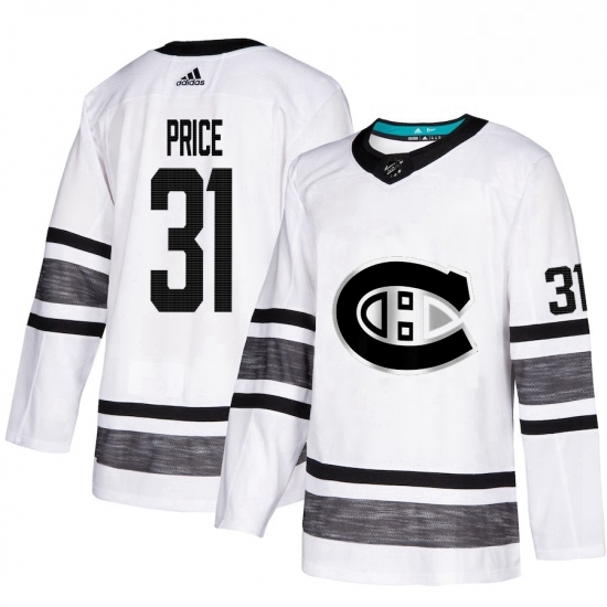Mens Adidas Montreal Canadiens 31 Carey Price White 2019 All Star Game Parley Authentic Stitched NHL Jersey Mens Adidas Montreal Canadiens 31 Carey Price White 2019 All Star Game Parley Authentic Stitched NHL Jersey