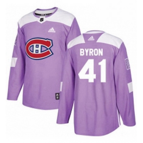Mens Adidas Montreal Canadiens 41 Paul Byron Authentic Purple Fights Cancer Practice NHL Jersey Mens Adidas Montreal Canadiens 41 Paul Byron Authentic Purple Fights Cancer Practice NHL Jersey