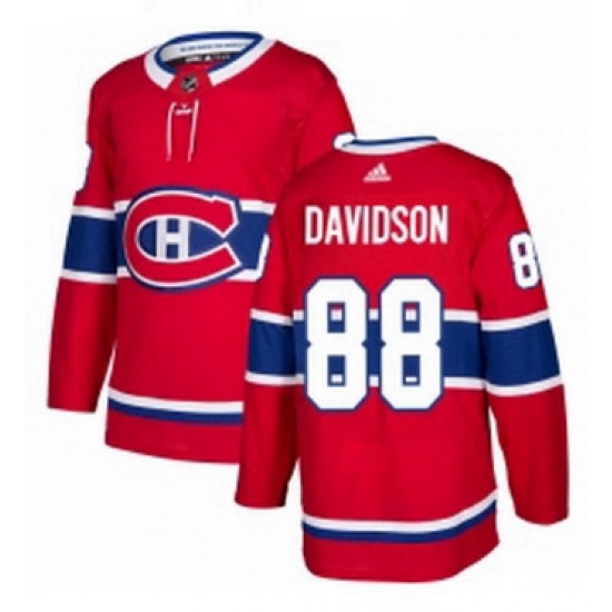 Mens Adidas Montreal Canadiens 88 Brandon Davidson Premier Red Home NHL Jersey Mens Adidas Montreal Canadiens 88 Brandon Davidson Premier Red Home NHL Jersey