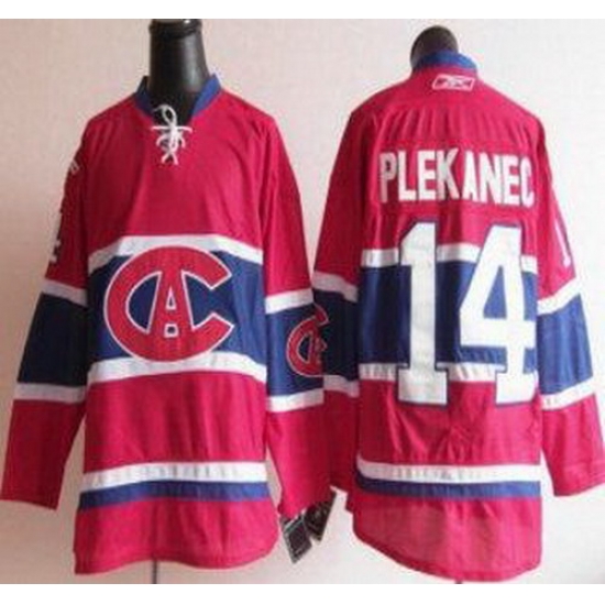 Montreal Canadiens 14 Tomas Plekanec Red NHL Jersey CA Montreal Canadiens 14 Tomas Plekanec Red NHL Jersey CA