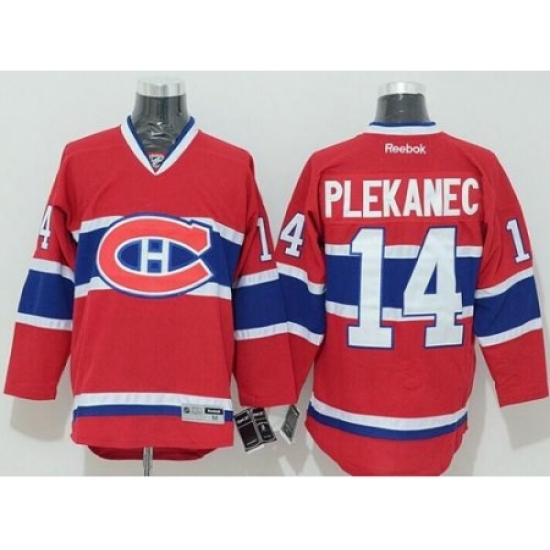 Montreal Canadiens #14 Tomas Plekanec Stitched Red NHL Jersey Montreal Canadiens #14 Tomas Plekanec Stitched Red NHL Jersey