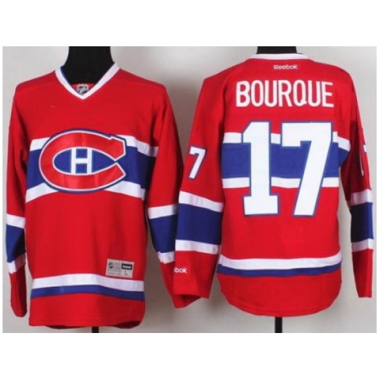 Montreal Canadiens 17 Rene Bourque Red NHL Hockey Jerseys Montreal Canadiens 17 Rene Bourque Red NHL Hockey Jerseys
