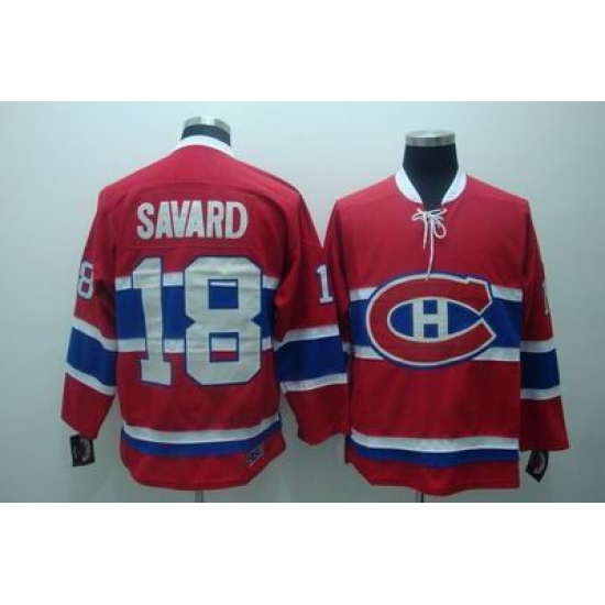 Montreal Canadiens #18 Serge Savard Robinson CCM red Jerseys Montreal Canadiens #18 Serge Savard Robinson CCM red Jerseys