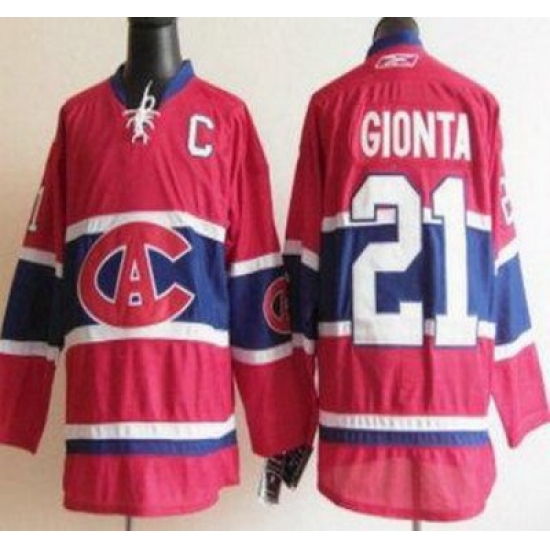 Montreal Canadiens 21 Brian Gionta Red NHL Jersey CA Montreal Canadiens 21 Brian Gionta Red NHL Jersey CA