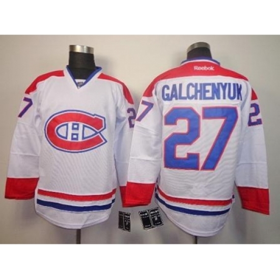 Montreal Canadiens 27 Alex Galchenyuk White NHL Jerseys Montreal Canadiens 27 Alex Galchenyuk White NHL Jerseys