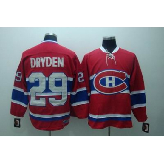 Montreal Canadiens #29 ken dryden CCM red Jerseys Montreal Canadiens #29 ken dryden CCM red Jerseys