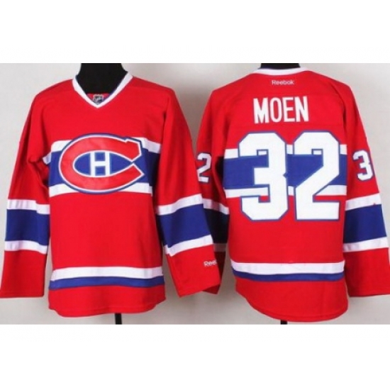 Montreal Canadiens 32 Travis Moen Red NHL Hockey Jerseys Montreal Canadiens 32 Travis Moen Red NHL Hockey Jerseys