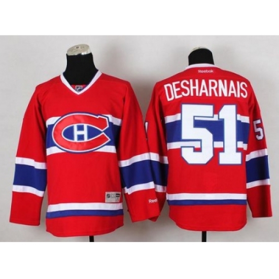 Montreal Canadiens #51 David Desharnais Red New CH Stitched NHL Montreal Canadiens #51 David Desharnais Red New CH Stitched NHL