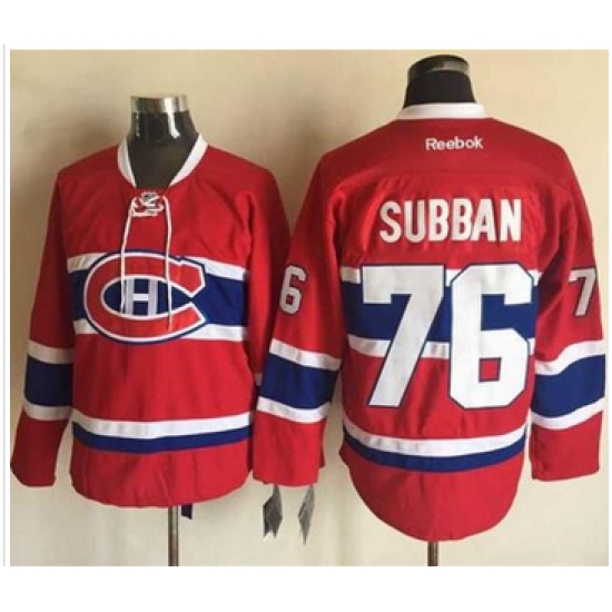Montreal Canadiens #76 PK Subban Red New CH Stitched NHL Jersey Montreal Canadiens #76 PK Subban Red New CH Stitched NHL Jersey