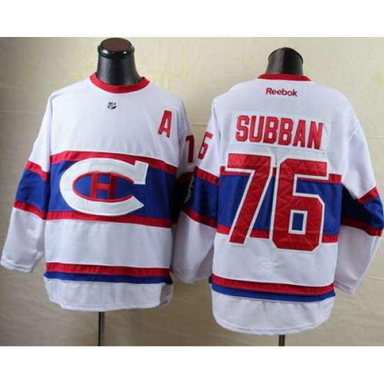 Montreal Canadiens #76 Subban White New CH Stitched NHL Jersey Montreal Canadiens #76 Subban White New CH Stitched NHL Jersey