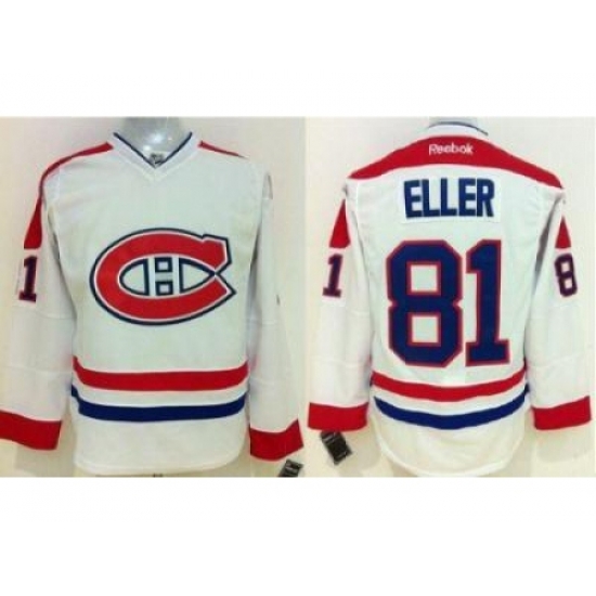 Montreal Canadiens #81 Lars Eller White Stitched NHL Jersey Montreal Canadiens #81 Lars Eller White Stitched NHL Jersey
