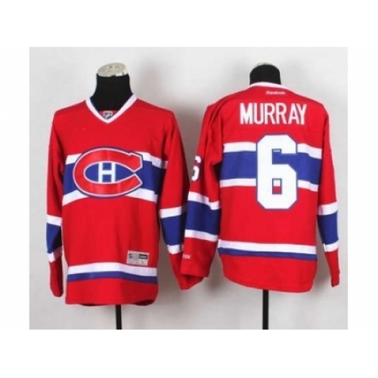 NHL Jerseys Montreal Canadiens #6 Murray red NHL Jerseys Montreal Canadiens #6 Murray red