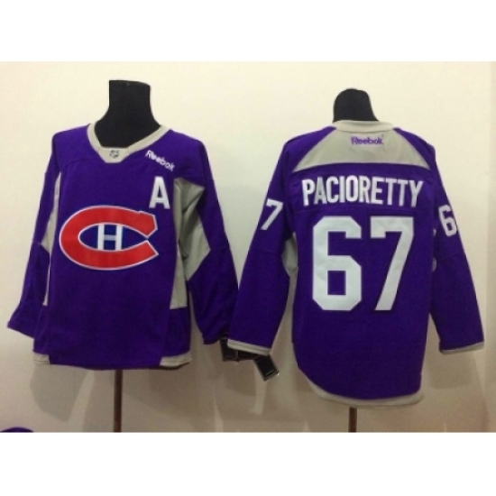 NHL Montreal Canadiens #67 Max Pacioretty purple jerseys NHL Montreal Canadiens #67 Max Pacioretty purple jerseys