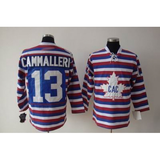 hockey Montreal Canadiens #13 Michael Cammalleri strip Jersey hockey Montreal Canadiens #13 Michael Cammalleri strip Jersey