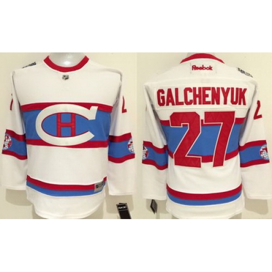 Canadiens #27 Alex Galchenyuk White 2016 Winter Classic Stitched Youth NHL Jersey Canadiens #27 Alex Galchenyuk White 2016 Winter Classic Stitched Youth NHL Jersey