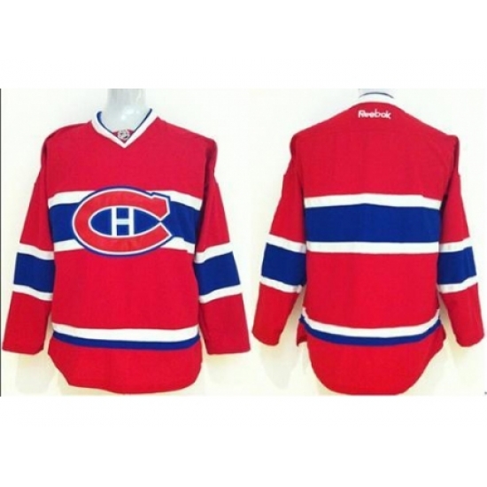 Kids Montreal Canadiens Blank Red NHL Jersey Kids Montreal Canadiens Blank Red NHL Jersey