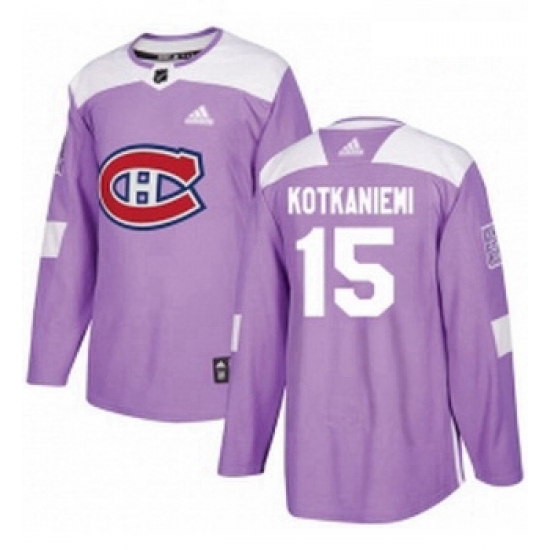 Youth Adidas Montreal Canadiens 15 Jesperi Kotkaniemi Authentic Purple Fights Cancer Practice NHL Jersey Youth Adidas Montreal Canadiens 15 Jesperi Kotkaniemi Authentic Purple Fights Cancer Practice NHL Jersey
