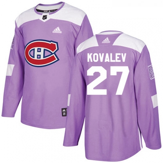 Youth Adidas Montreal Canadiens 27 Alexei Kovalev Authentic Purple Fights Cancer Practice NHL Jersey Youth Adidas Montreal Canadiens 27 Alexei Kovalev Authentic Purple Fights Cancer Practice NHL Jersey