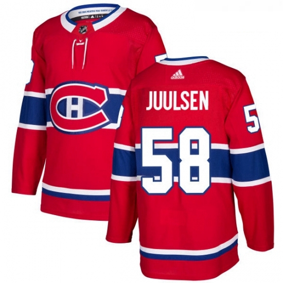 Youth Adidas Montreal Canadiens 58 Noah Juulsen Premier Red Home NHL Jersey Youth Adidas Montreal Canadiens 58 Noah Juulsen Premier Red Home NHL Jersey