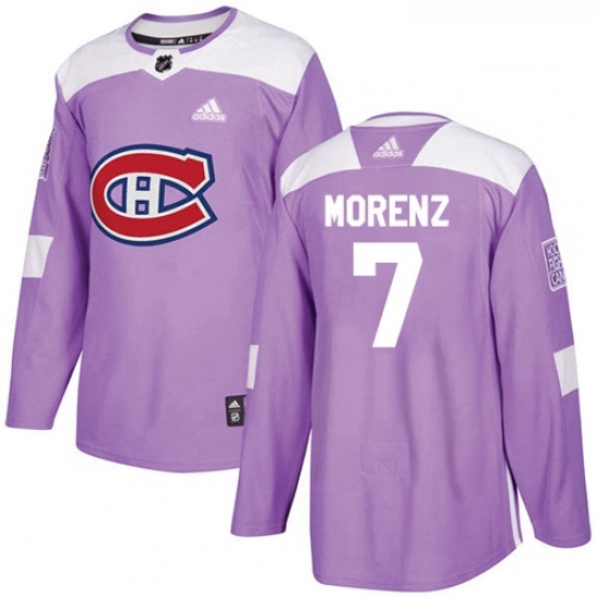 Youth Adidas Montreal Canadiens 7 Howie Morenz Authentic Purple Fights Cancer Practice NHL Jersey Youth Adidas Montreal Canadiens 7 Howie Morenz Authentic Purple Fights Cancer Practice NHL Jersey