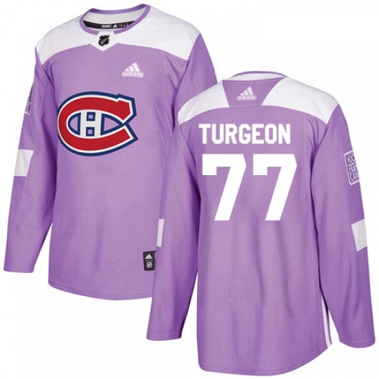 Youth Adidas Montreal Canadiens 77 Pierre Turgeon Authentic Purple Fights Cancer Practice NHL Jersey Youth Adidas Montreal Canadiens 77 Pierre Turgeon Authentic Purple Fights Cancer Practice NHL Jersey