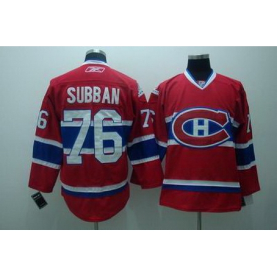 Youth Montreal Canadiens #76 P.K. Subban red Jerseys Youth Montreal Canadiens #76 P.K. Subban red Jerseys