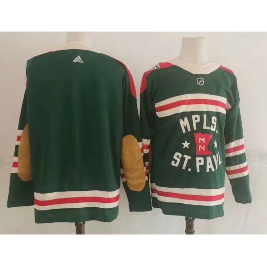 Men Minnesota Wild Blank Green 2022 Winter Classic Adidas Stitched NHL Jersey Men Minnesota Wild Blank Green 2022 Winter Classic Adidas Stitched NHL Jersey