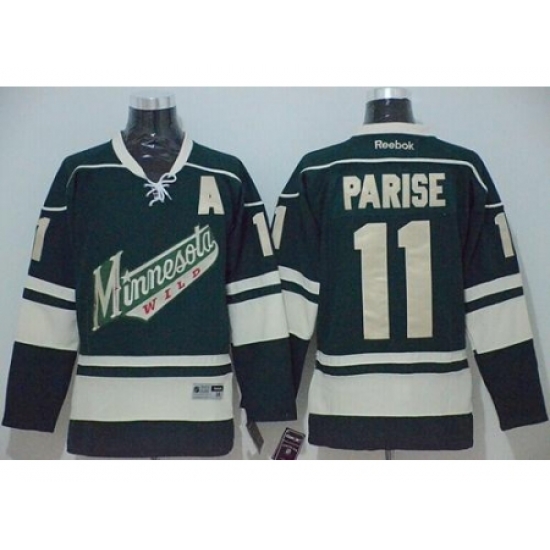 Minnesota Wild #11 Zach Parise Green Stitched NHL Jersey Minnesota Wild #11 Zach Parise Green Stitched NHL Jersey