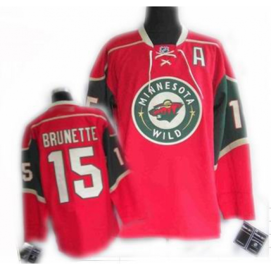 Minnesota Wild 15# BRUNETTE RED Minnesota Wild 15# BRUNETTE RED