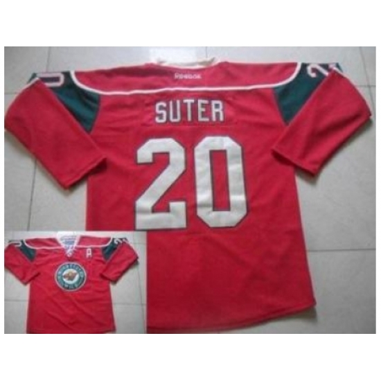 Minnesota Wild #20 Ryan Suter Red Stitched NHL Jersey Minnesota Wild #20 Ryan Suter Red Stitched NHL Jersey