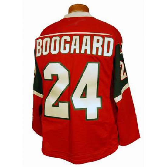 Minnesota Wild 24# BOOGAARD RED Minnesota Wild 24# BOOGAARD RED