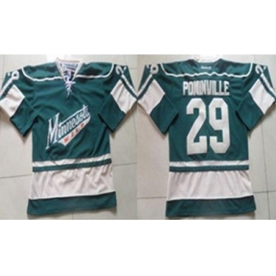 Minnesota Wild #29 Jason Pominville Green Stitched NHL Jersey Minnesota Wild #29 Jason Pominville Green Stitched NHL Jersey