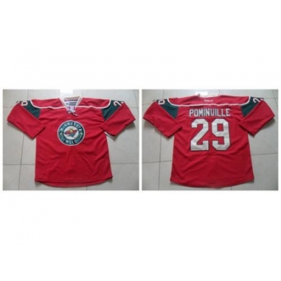 Minnesota Wild #29 Jason Pominville Red Stitched NHL Jersey Minnesota Wild #29 Jason Pominville Red Stitched NHL Jersey