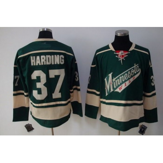 Minnesota Wild 37 Harding green Jerseys Minnesota Wild 37 Harding green Jerseys