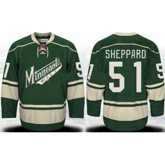 Minnesota Wild 51# Sheppard GREEN Minnesota Wild 51# Sheppard GREEN