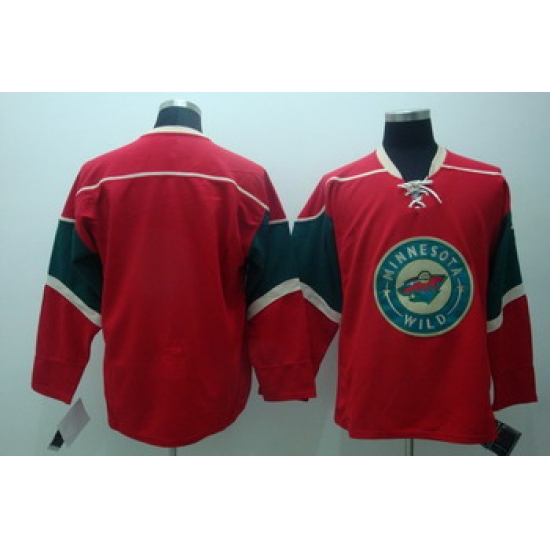 Minnesota Wild Blank Red Jerseys Minnesota Wild Blank Red Jerseys