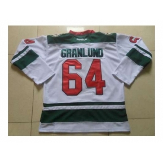 NHL Jerseys Minnesota Wilds #64 Granlund white NHL Jerseys Minnesota Wilds #64 Granlund white