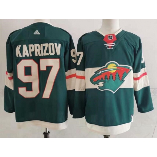 Wild 97 Kirill Kaprizov Green Adidas Jersey Wild 97 Kirill Kaprizov Green Adidas Jersey