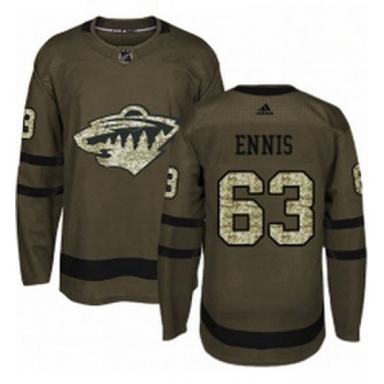 Youth Adidas Minnesota Wild 63 Tyler Ennis Authentic Green Salute to Service NHL Jersey Youth Adidas Minnesota Wild 63 Tyler Ennis Authentic Green Salute to Service NHL Jersey
