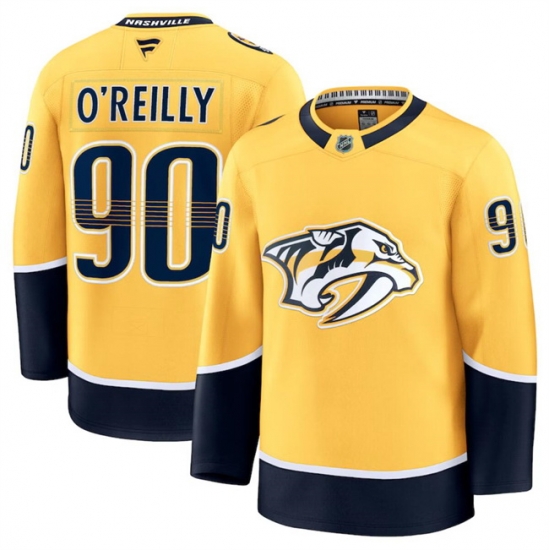 Men Nashville Predators 90 Ryan O 27Reilly Gold 2024 25 Home Stitched Hockey Jersey Men Nashville Predators 90 Ryan O 27Reilly Gold 2024 25 Home Stitched Hockey Jersey