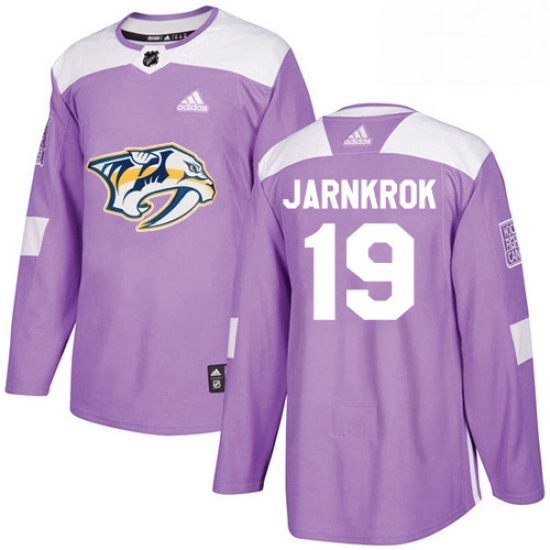 Mens Adidas Nashville Predators 19 Calle Jarnkrok Authentic Purple Fights Cancer Practice NHL Jersey Mens Adidas Nashville Predators 19 Calle Jarnkrok Authentic Purple Fights Cancer Practice NHL Jersey
