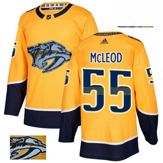 Mens Adidas Nashville Predators 55 Cody McLeod Authentic Gold Fashion Gold NHL Jersey Mens Adidas Nashville Predators 55 Cody McLeod Authentic Gold Fashion Gold NHL Jersey