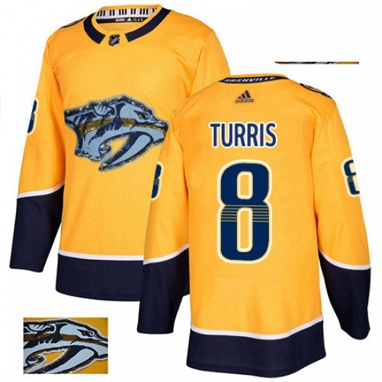 Mens Adidas Nashville Predators 8 Kyle Turris Authentic Gold Fashion Gold NHL Jersey Mens Adidas Nashville Predators 8 Kyle Turris Authentic Gold Fashion Gold NHL Jersey