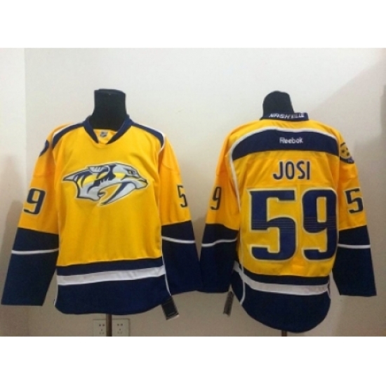 NHL nashville predators #59 josi blue-yellow Jerseys NHL nashville predators #59 josi blue-yellow Jerseys